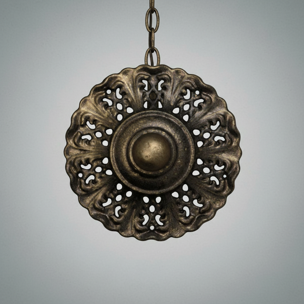 Luster Gaze Regal Grandeur 6-Light Chandelier 24" - Background Shot