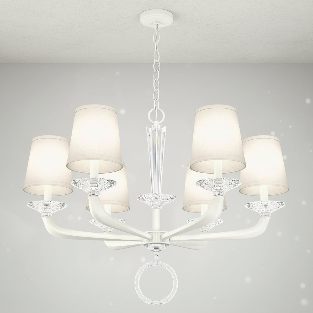 Luster Gaze Emilea Chandelier 30" - Studio Shot