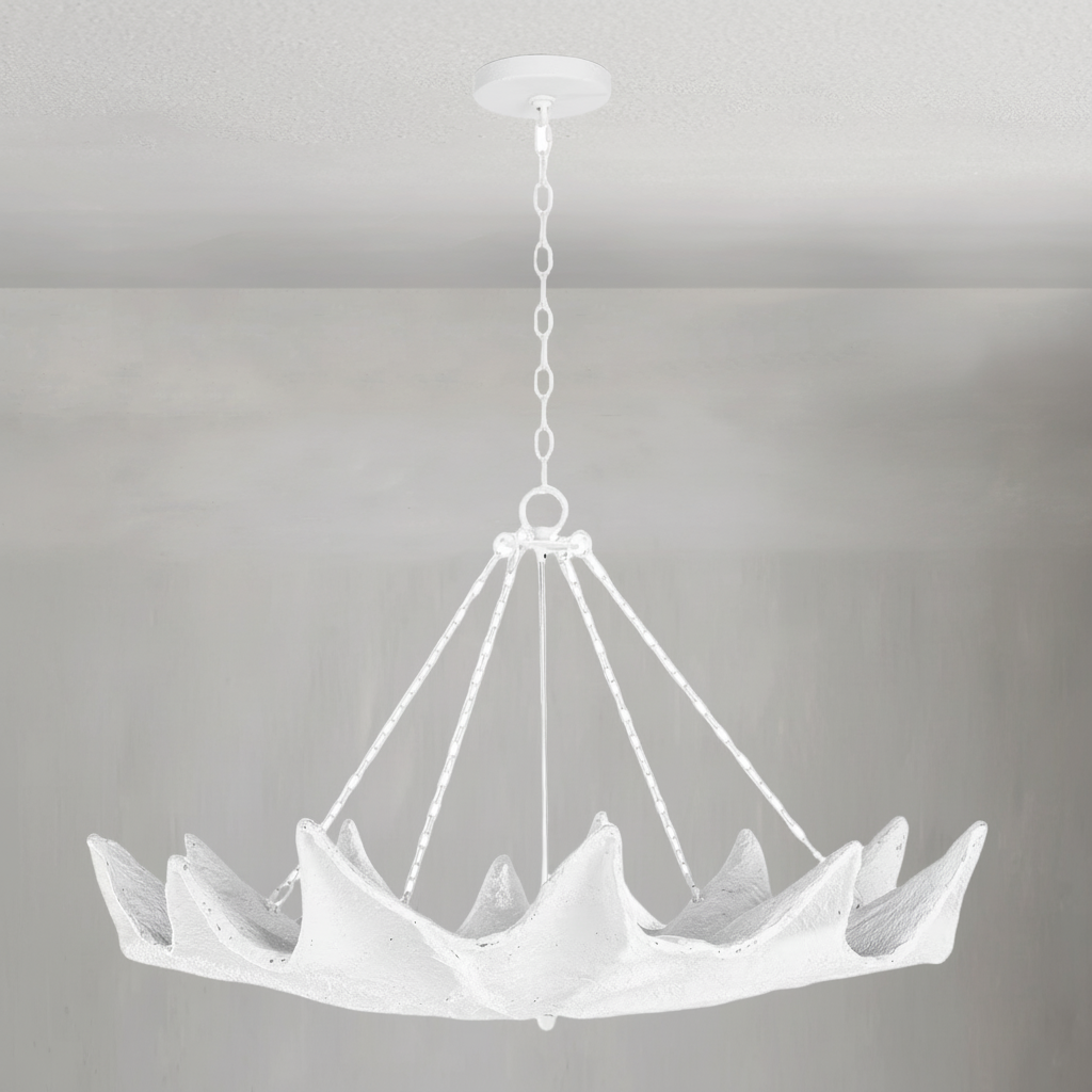 Luster Gaze Coastal Bloom Sculptural Chandelier - Background Shot