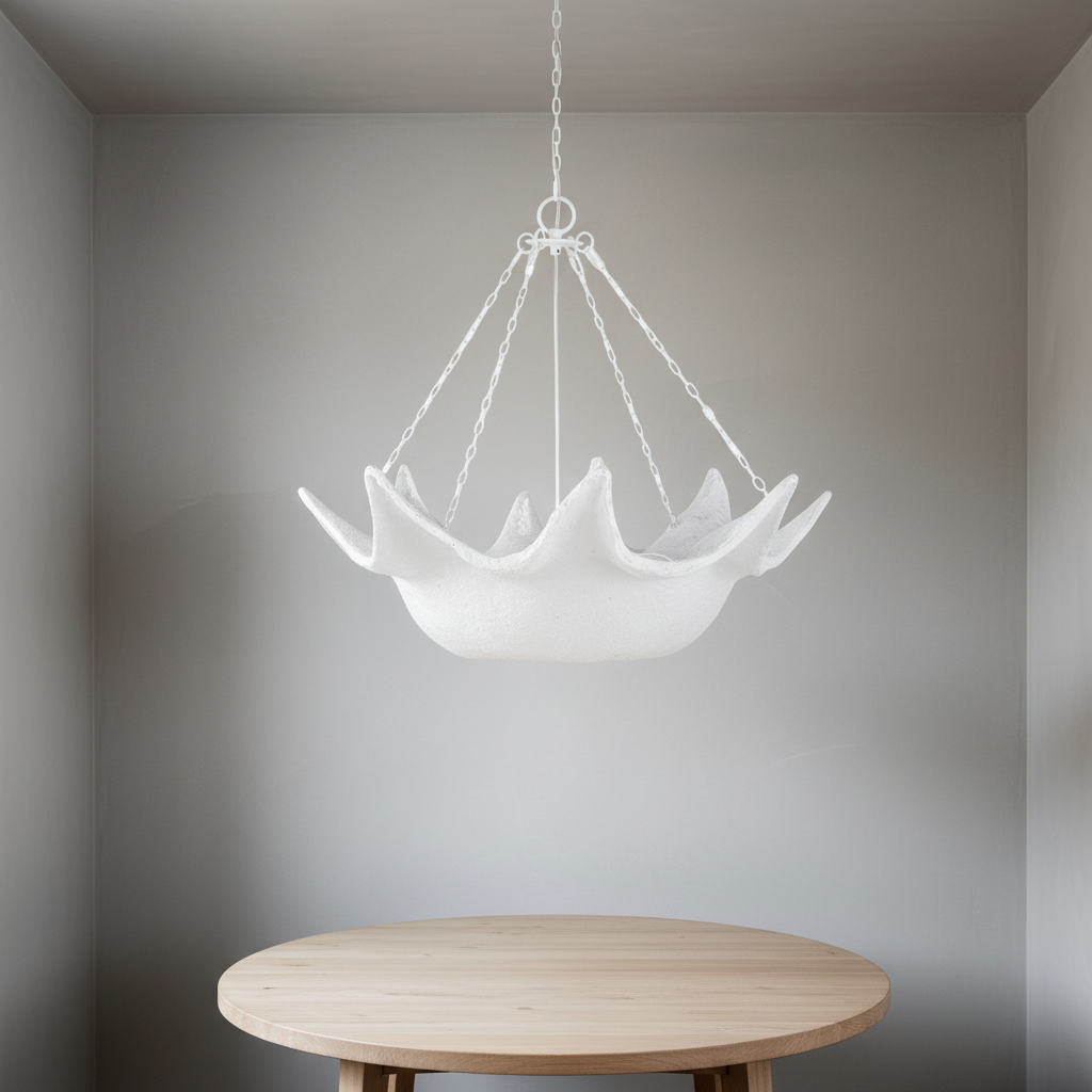 Luster Gaze Coastal Bloom Sculptural Chandelier - Background Shot