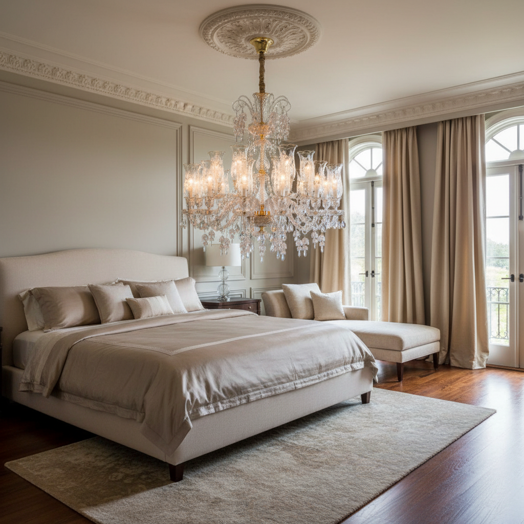 Luster Gaze  Garnier 18 Light Chandelier - Scene