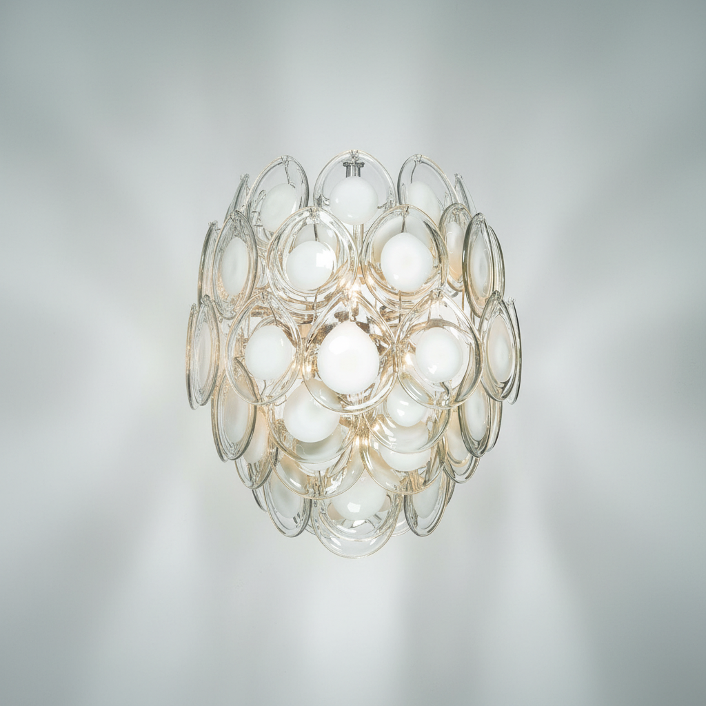 Luster Gaze Opulent Radiance 8-Light Chandelier - Background Shot