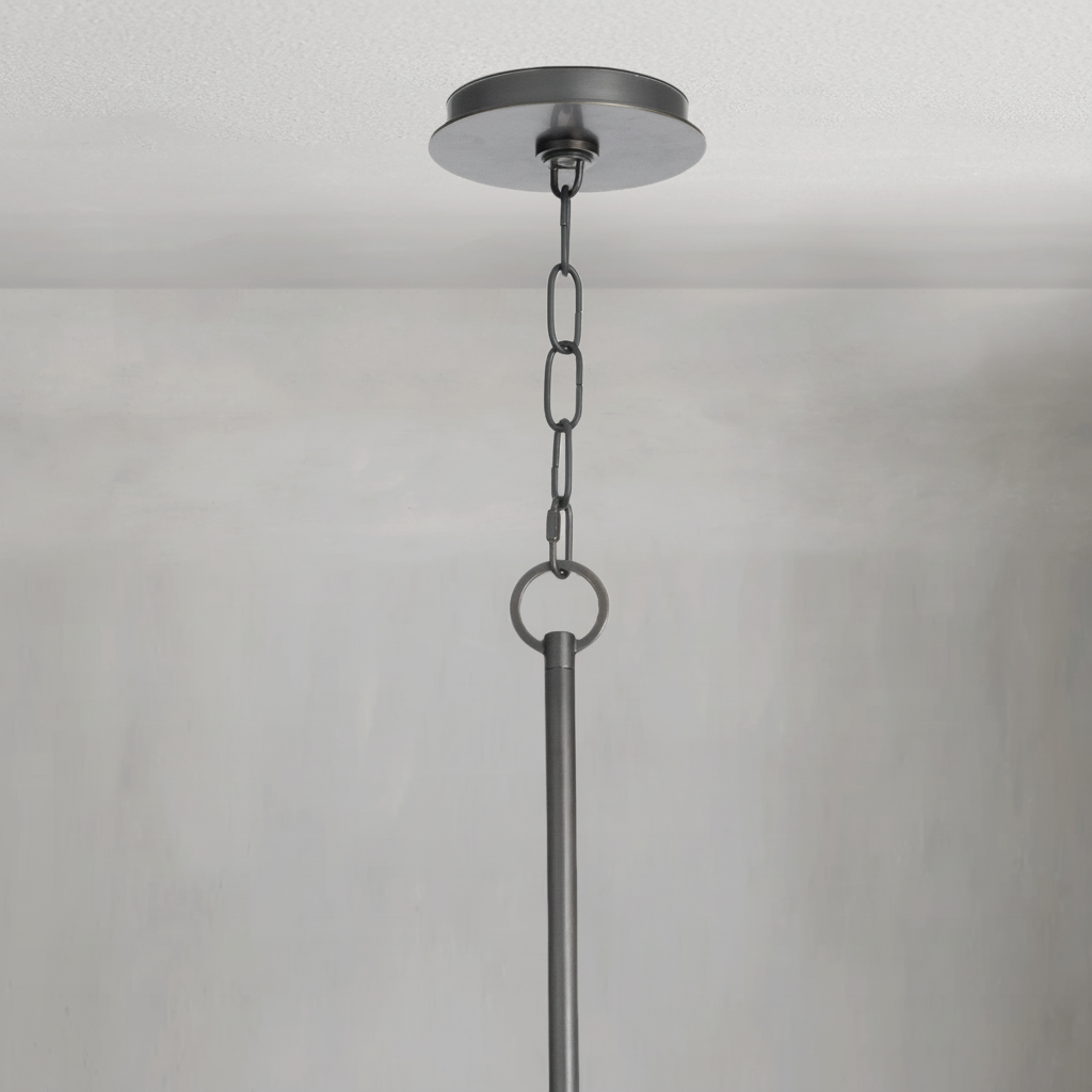 Luster Gaze Aura Grandeur Alabaster-Like Chandelier - Background Shot