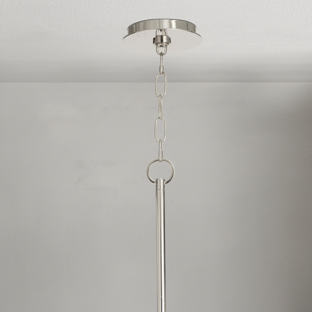 Luster Gaze Aura Grandeur Alabaster-Like Chandelier - Background Shot