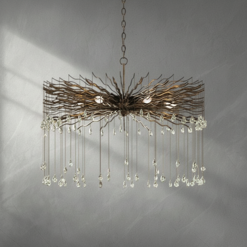 Luster Gaze Verdant Canopy Sculptural Chandelier - Background Shot