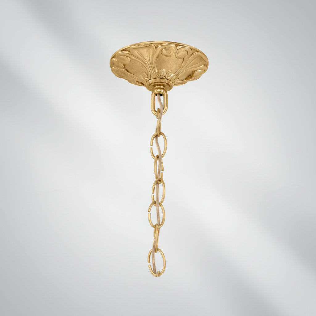 Luster Gaze Regal Bloom Grand Chandelier - Background Shot