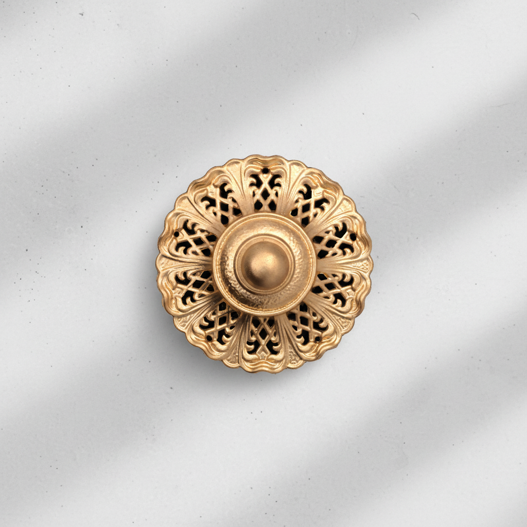 Luster Gaze Regal Bloom Grand Chandelier - Background Shot