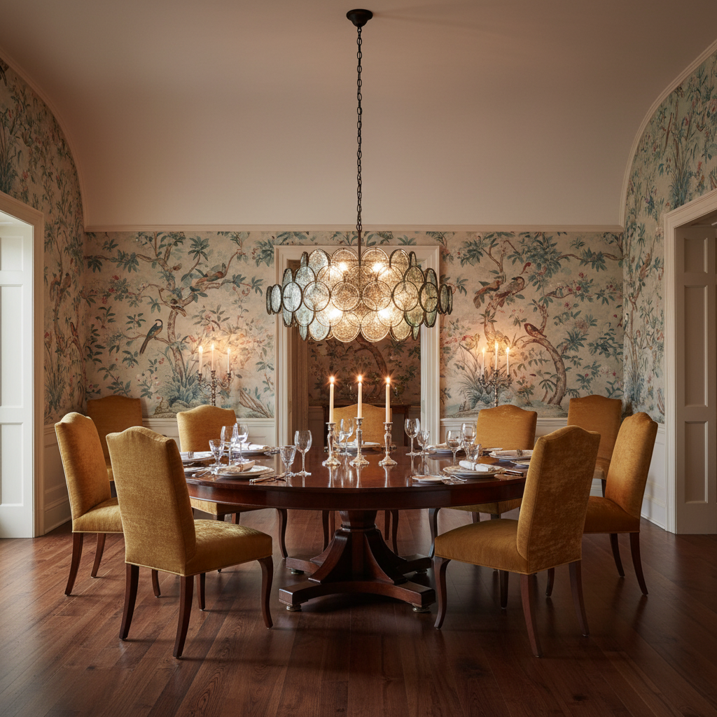 Luster Gaze Galahad 8 - Light Chandelier - Scene
