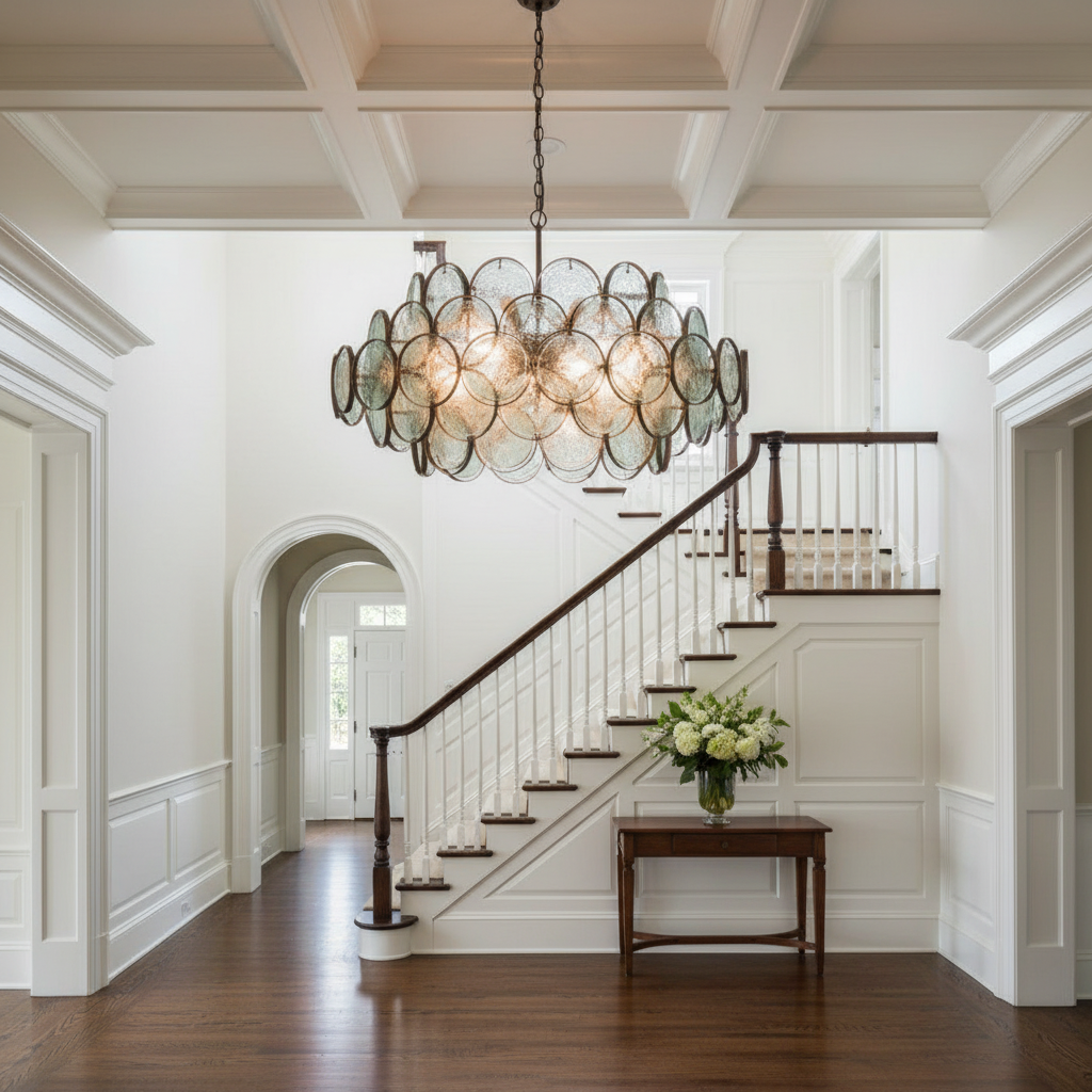 Luster Gaze Galahad 8 - Light Chandelier - Scene