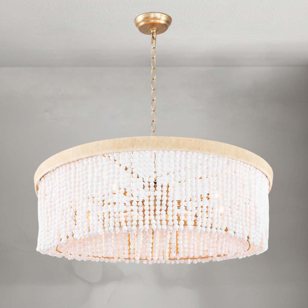 Luster Gaze Coastal Radiance Tiered Chandelier - Background Shot