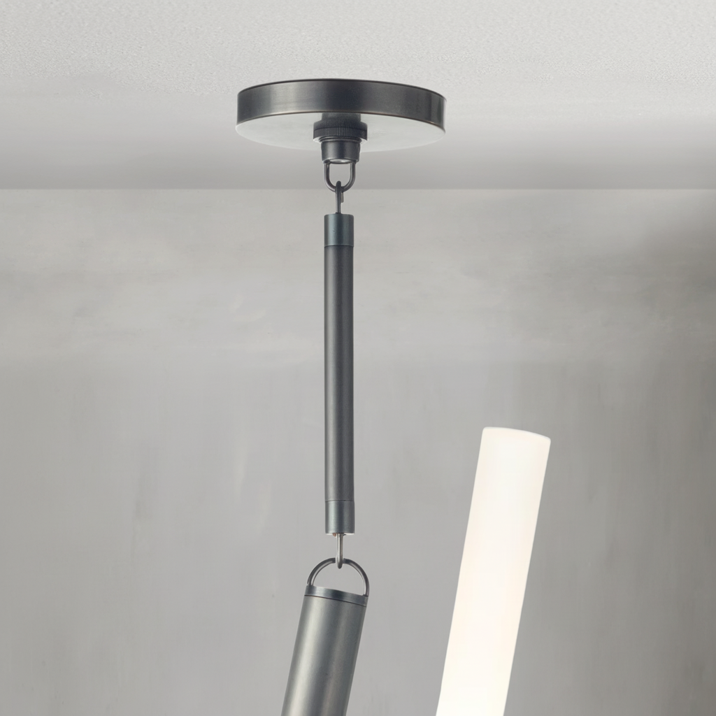 Luster Gaze Kinetic Arc 7-Light Chandelier - Background Shot