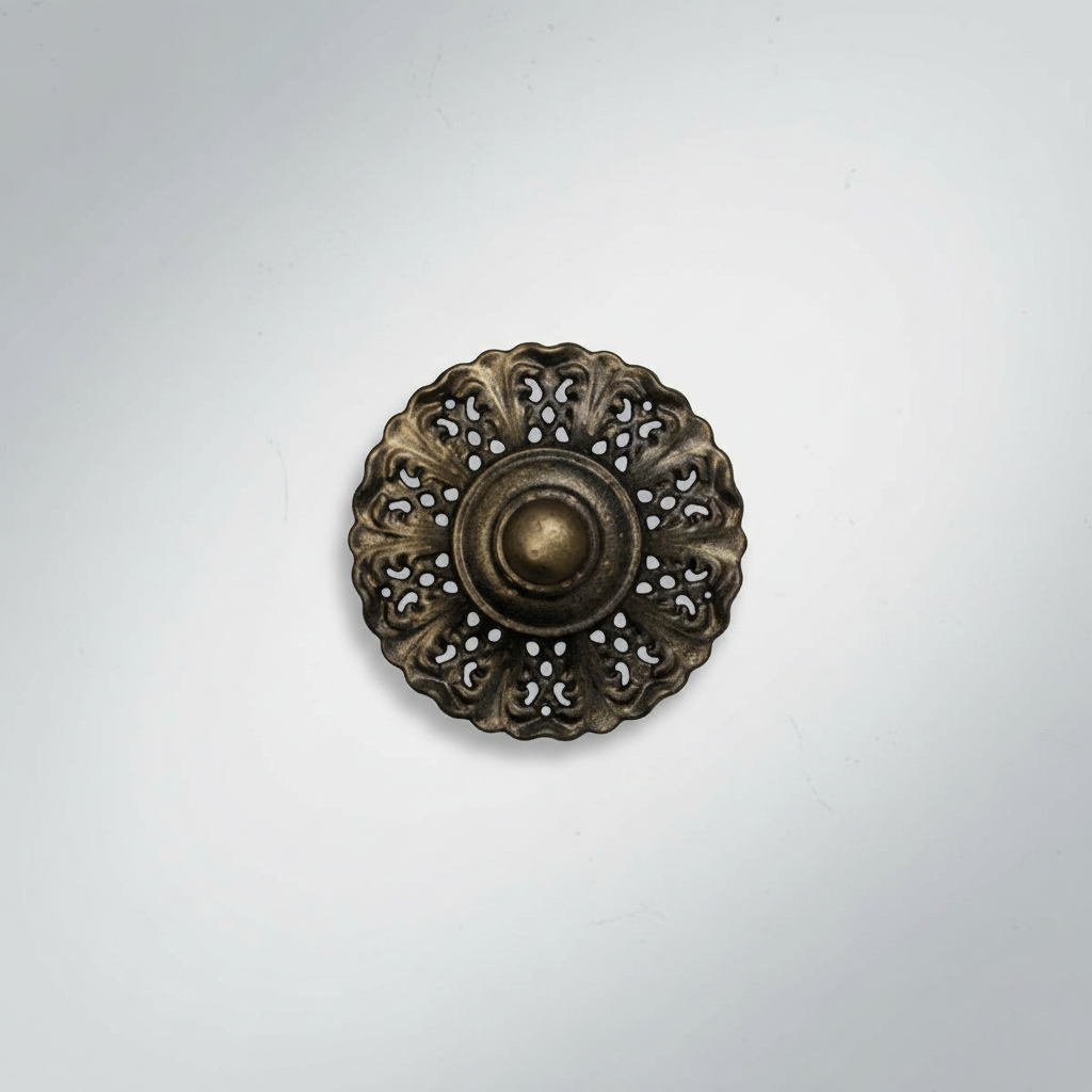 Luster Gaze Regal Bloom Rococo Chandelier - Background Shot