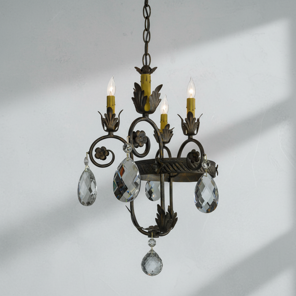 Luster Gaze Antonia Grandeur 6-Light Chandelier - Background Shot