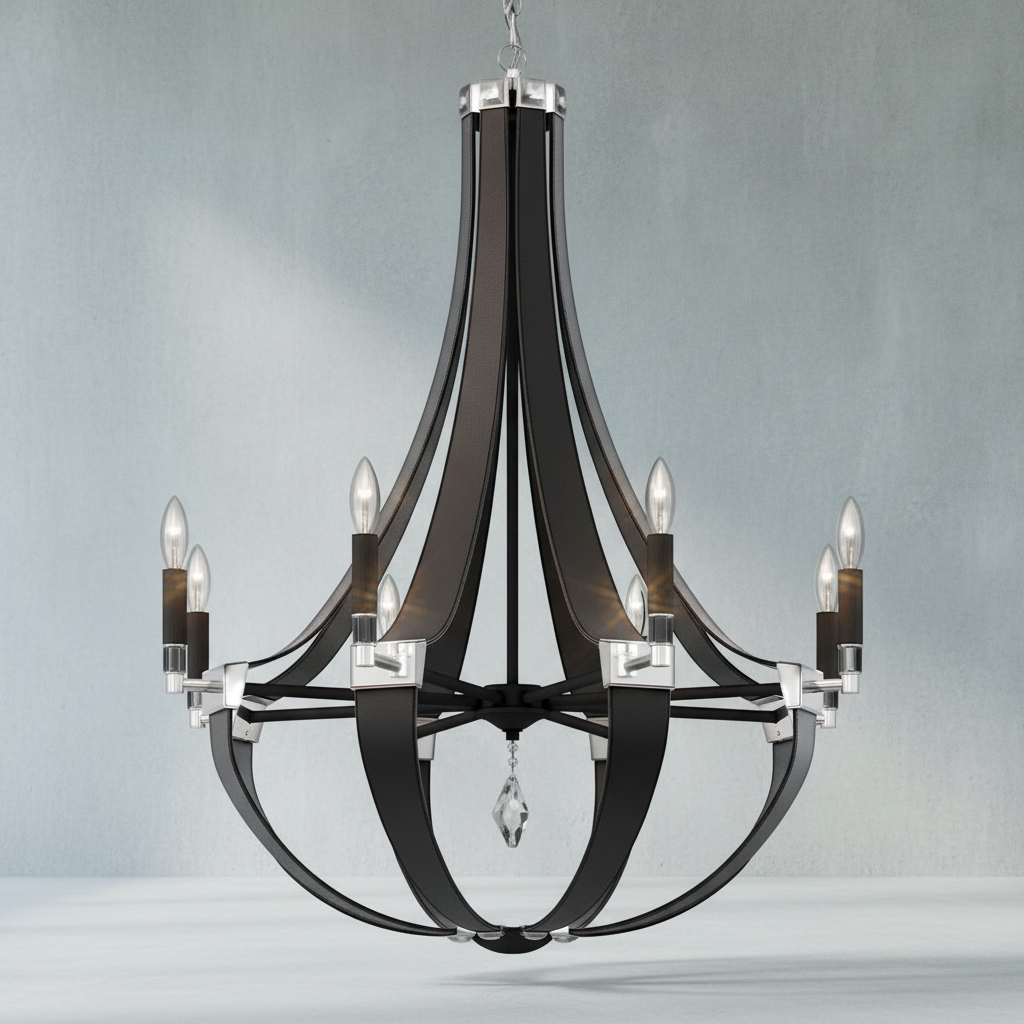Luster Gaze Appalachian Grandeur 30" Chandelier - Background Shot