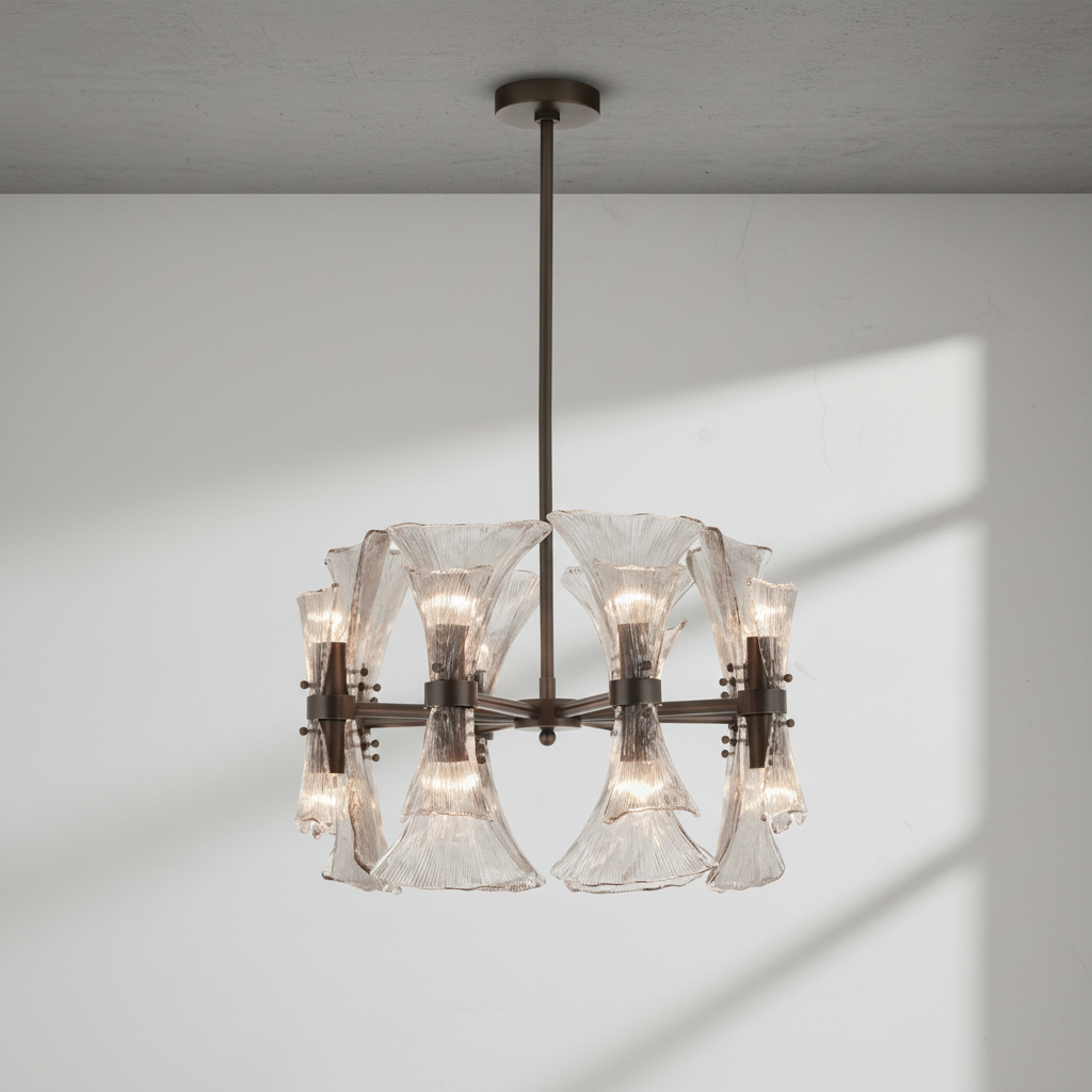 Luster Gaze Gwendolyn 16-Light Chandelier - Studio Shot