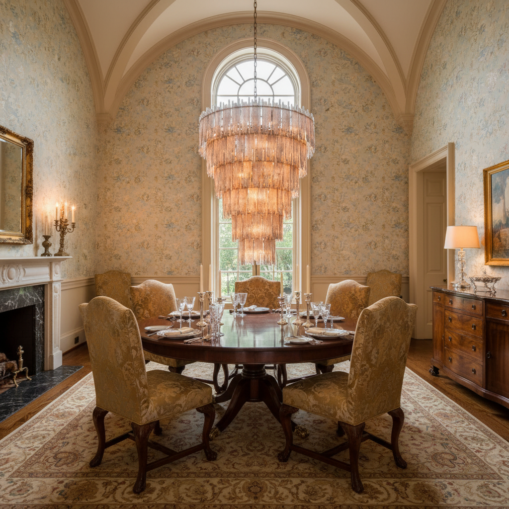 Luster Gaze Saint Roch 35 - Light Chandelier - formal American dining room