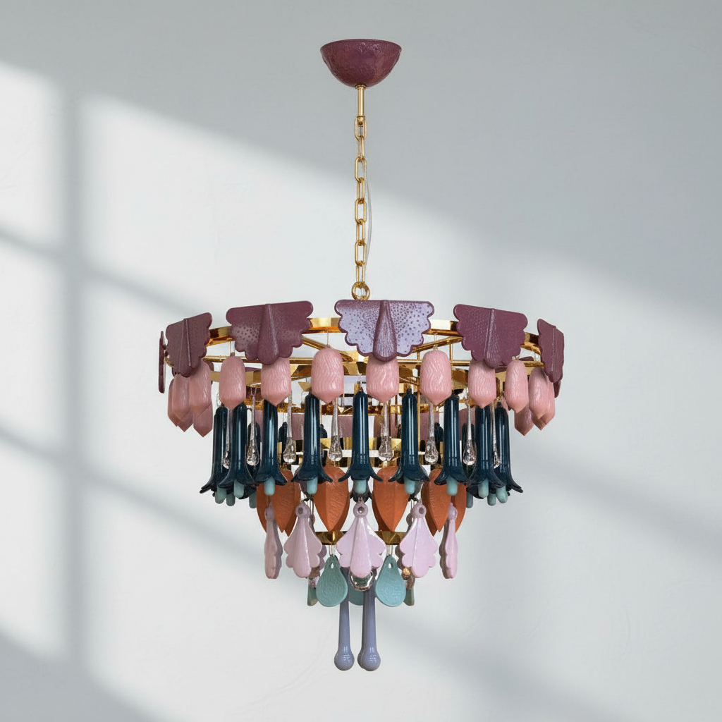 Luster Gaze Lladro Seasons Chandelier - Studio Shot