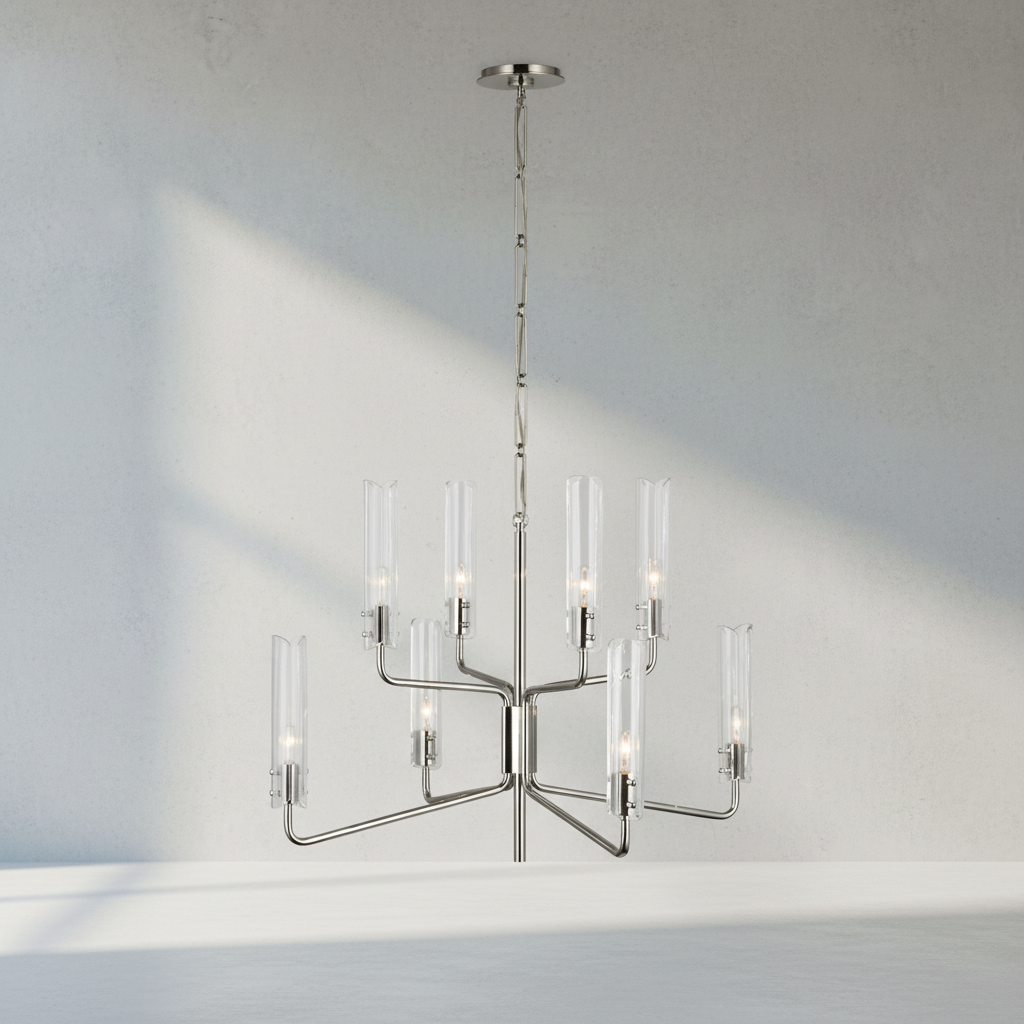 Luster Gaze Stellar Radiance Two-Tier Chandelier - Background Shot