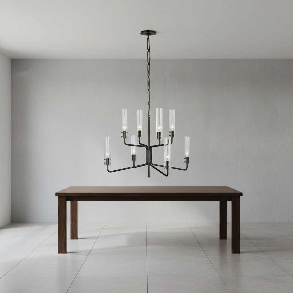 Luster Gaze Stellar Radiance Two-Tier Chandelier - Background Shot