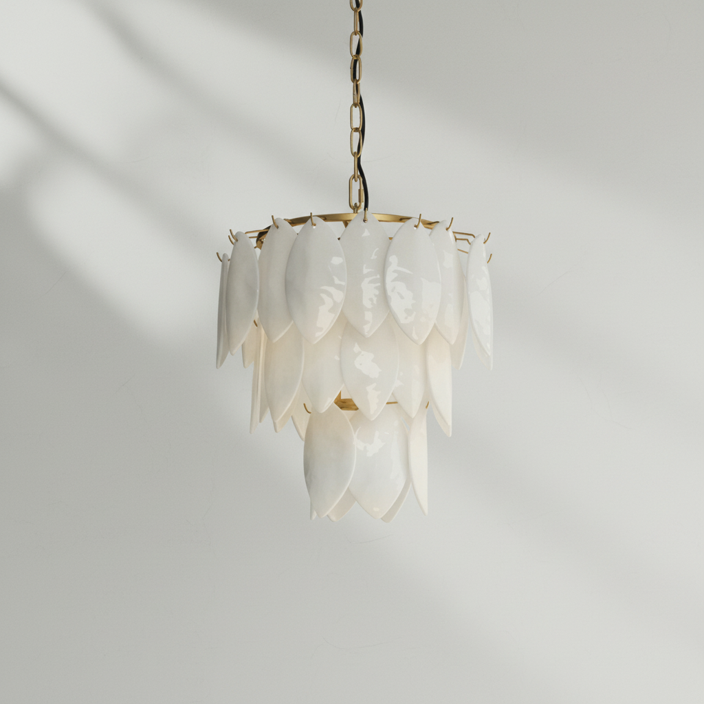 Luster Gaze Lotus 4 - Light Chandelier - Studio Shot