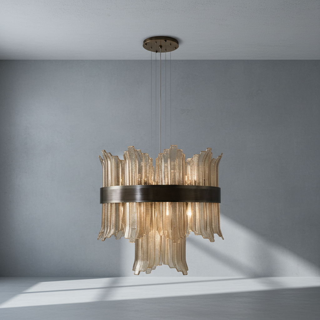 Luster Gaze Grand Mariner 24-Light Chandelier - Background Shot