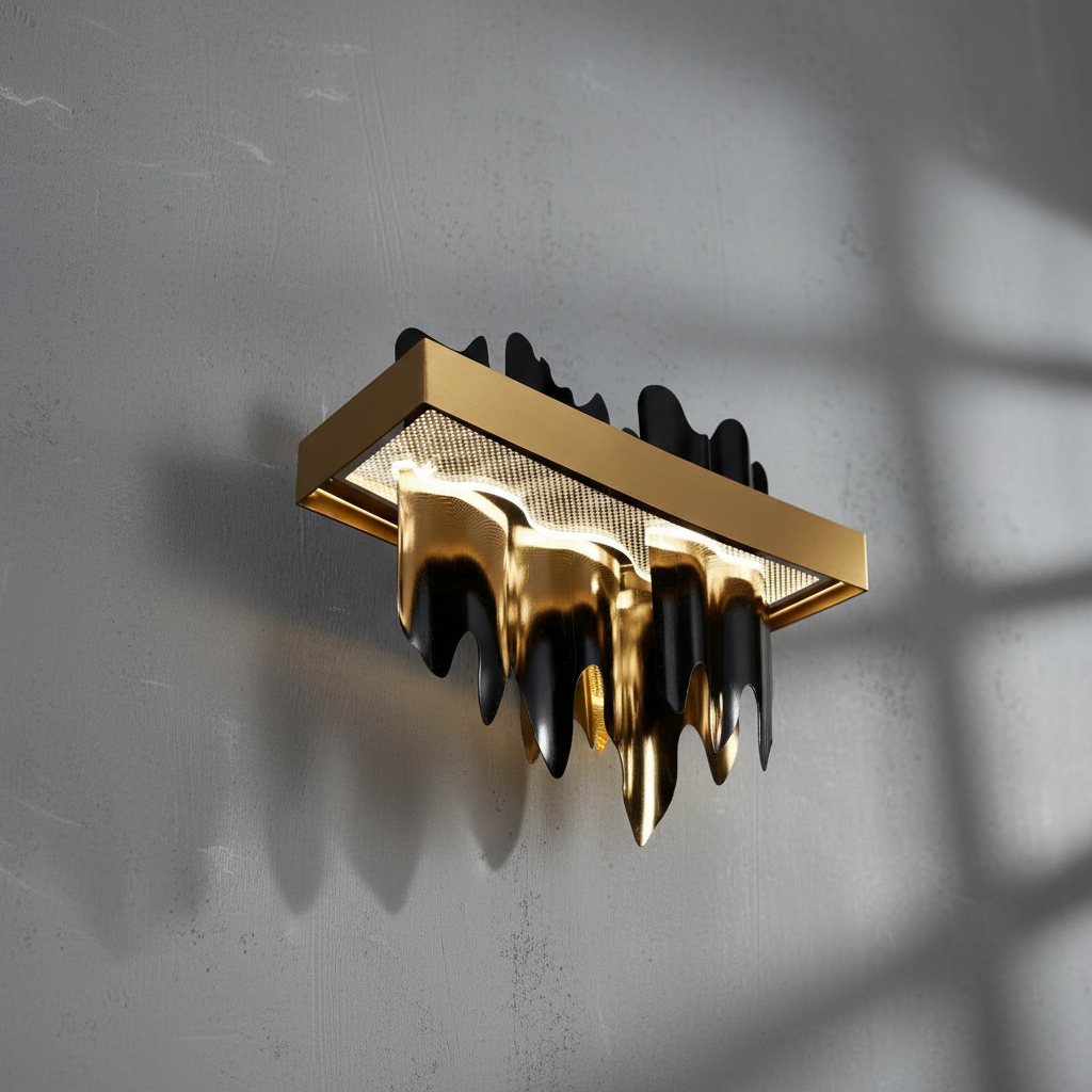 Luster Gaze Sleek Horizon Linear Chandelier - Background Shot