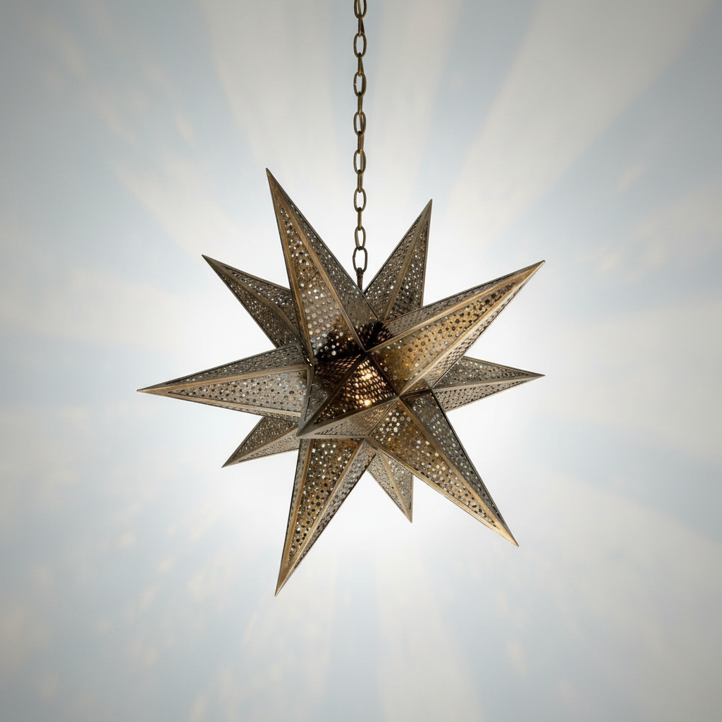 Luster Gaze Celestial Bloom 16-Light Chandelier - Background Shot