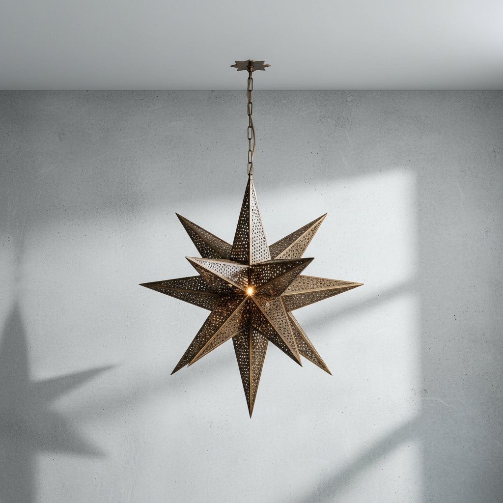 Luster Gaze Celestial Bloom 16-Light Chandelier - Background Shot