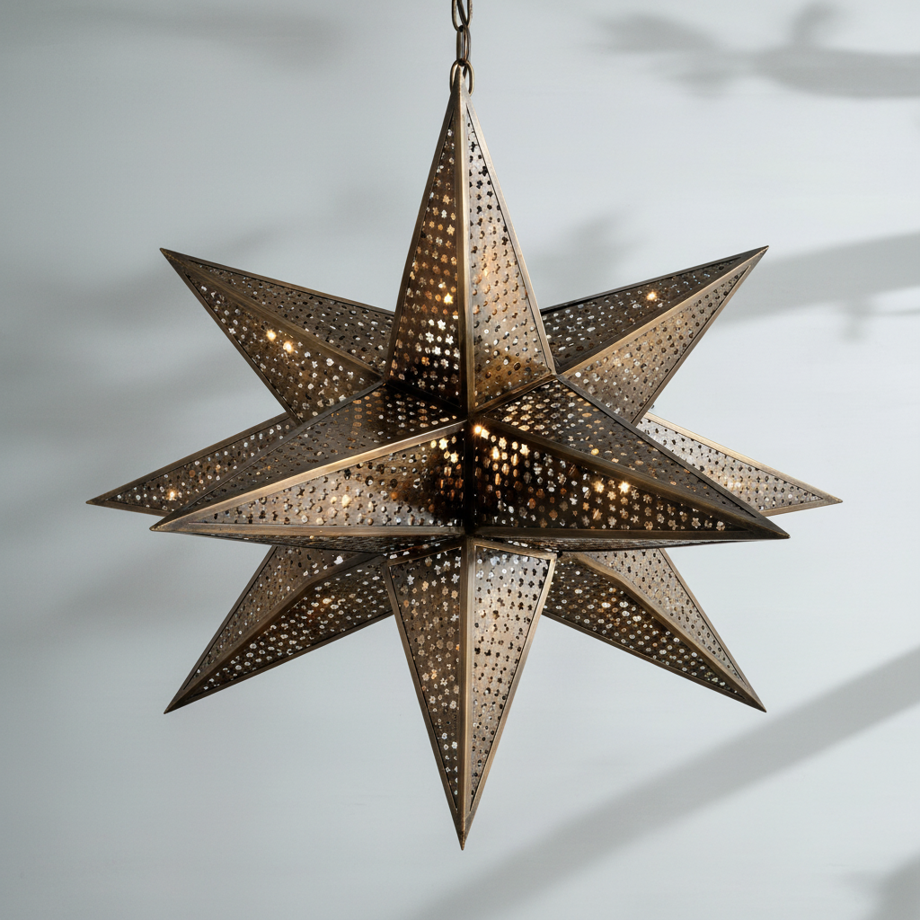 Luster Gaze Celestial Bloom 16-Light Chandelier - Background Shot