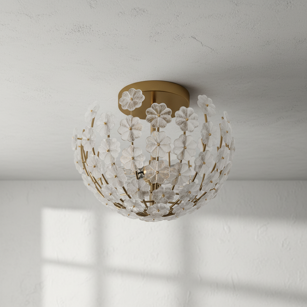 Luster Gaze Cherish 2 Lights Pendant Chandelier - Studio Shot
