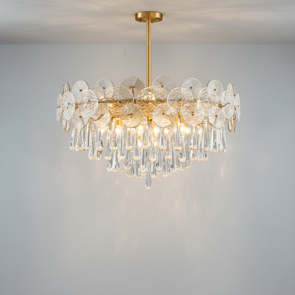 Luster Gaze LG Arcadia Postmodern Luxury Crystal Chandelier - Studio Shot