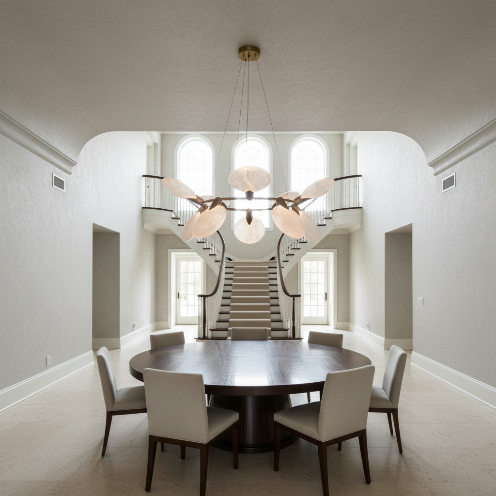 Luster Gaze Lyla Halo Chandelier - Studio Shot
