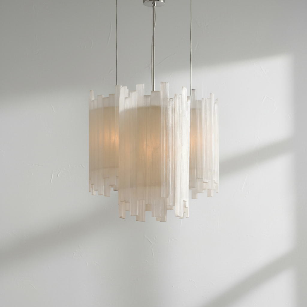 Luster Gaze Celestial Cascade Round Chandelier - Background Shot