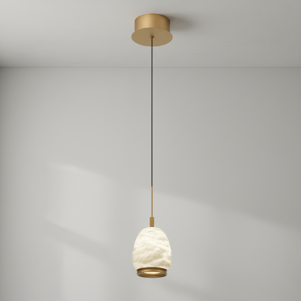 Luster Gaze  Leemy Round LED Pendant - Studio Shot