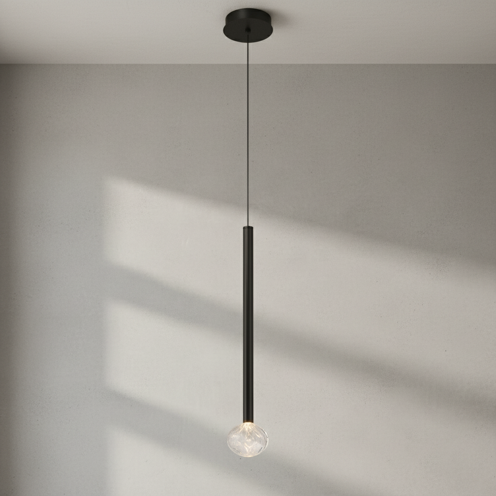 Luster Gaze Aura Droplet LED Pendant - Background Shot
