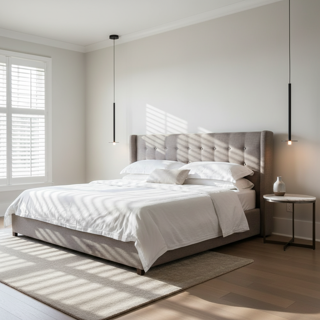 Luster Gaze Ursula LED Pendant - elegant American bedroom