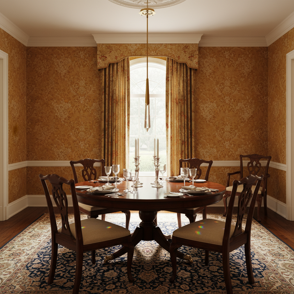 Luster Gaze Solitude Mini LED Pendant Light - formal American dining room