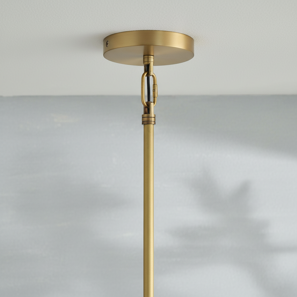 Luster Gaze Radiant Prism 1-Light Glass Pendant - Background Shot