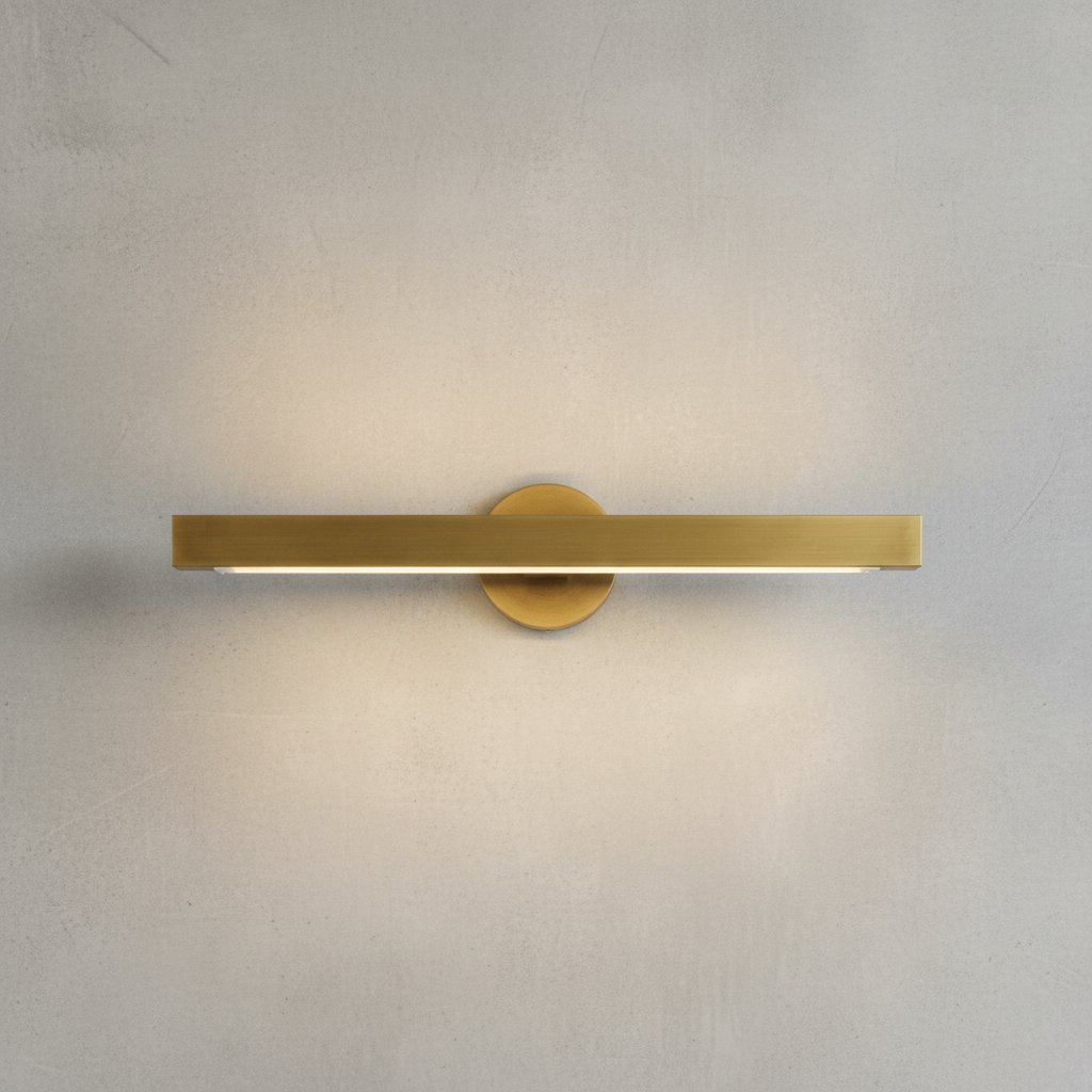 Luster Gaze Veridian Square LED Picture Light - Background Shot