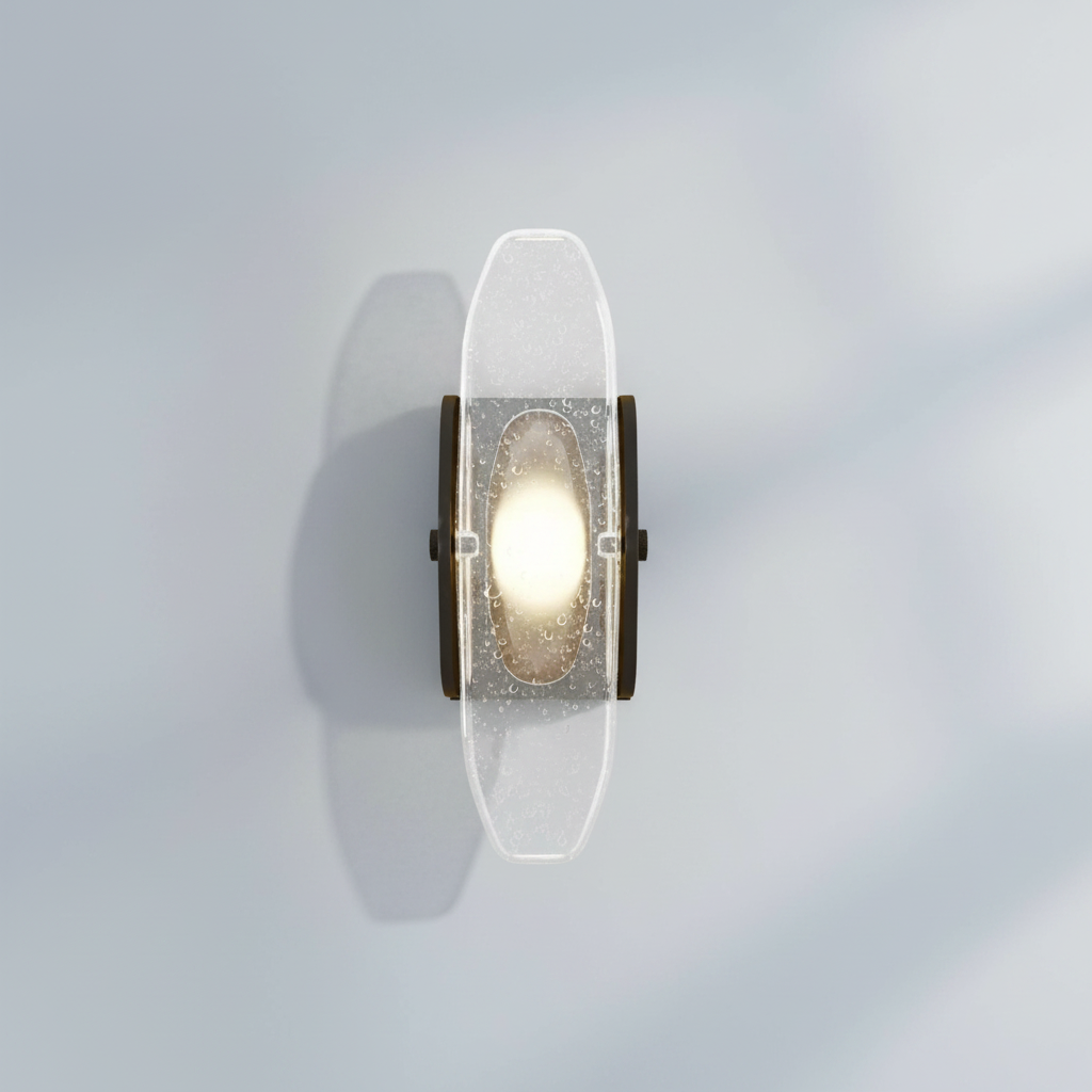 Luster Gaze Veridian Bloom Wall Sconce - Background Shot
