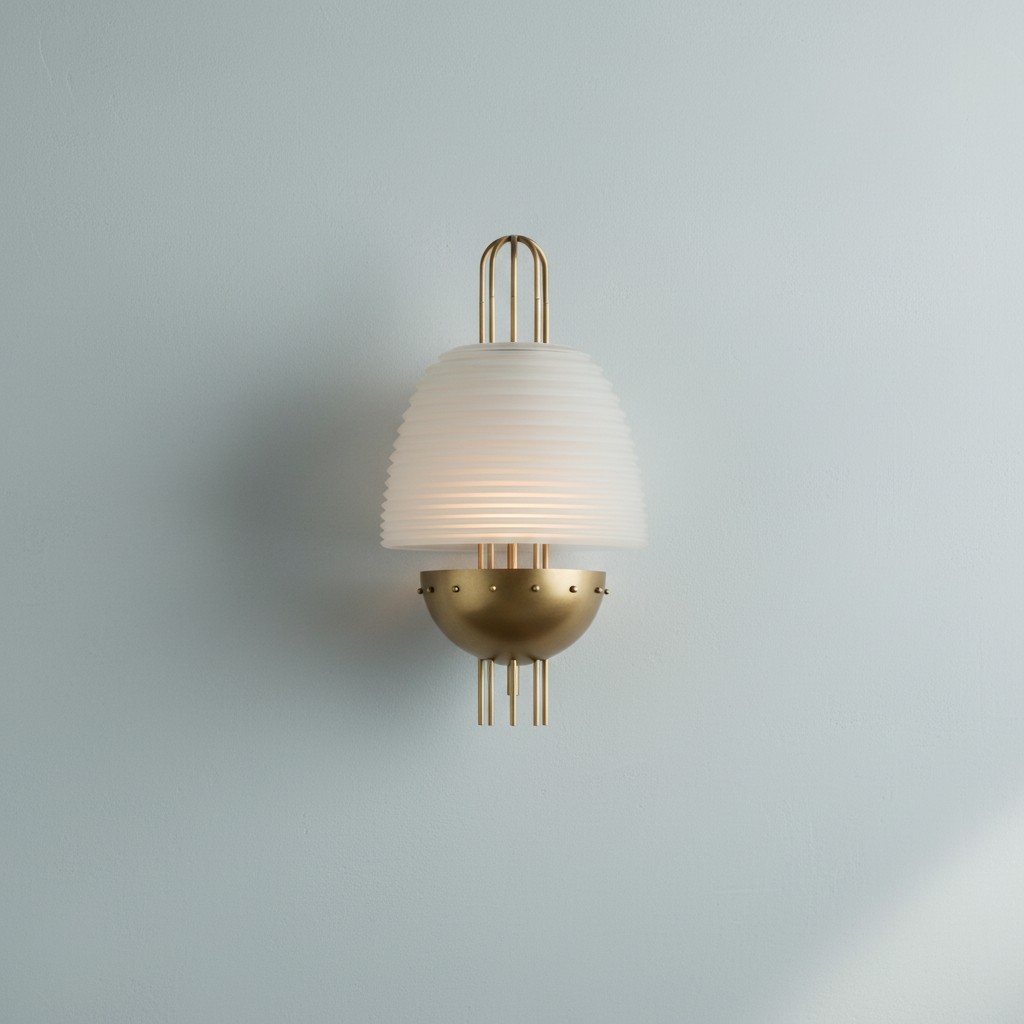 Luster Gaze Signal Radiance Wall Sconce - Background Shot