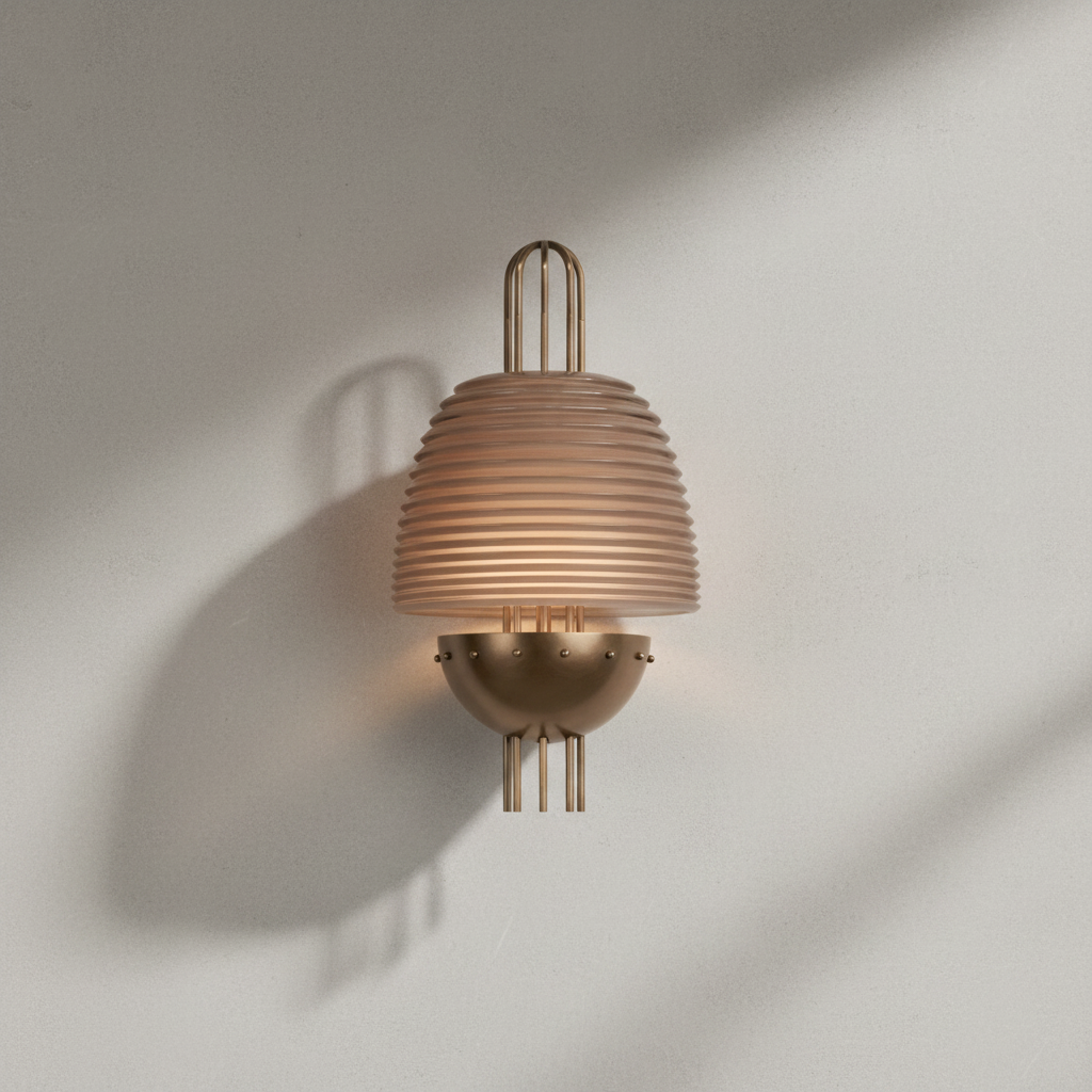 Luster Gaze Signal Radiance Wall Sconce - Background Shot