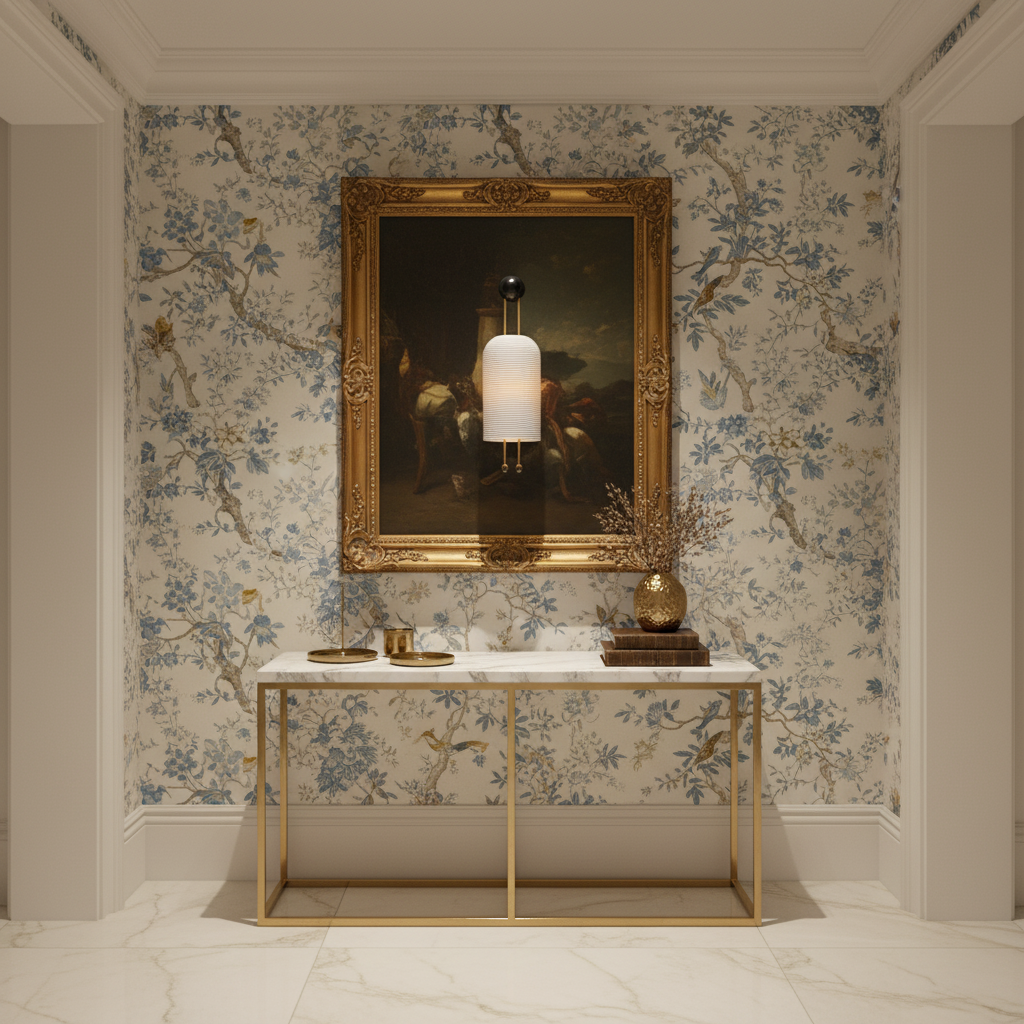 Luster Gaze Artisan Lantern Wall Sconce - sophisticated American hallway alcove