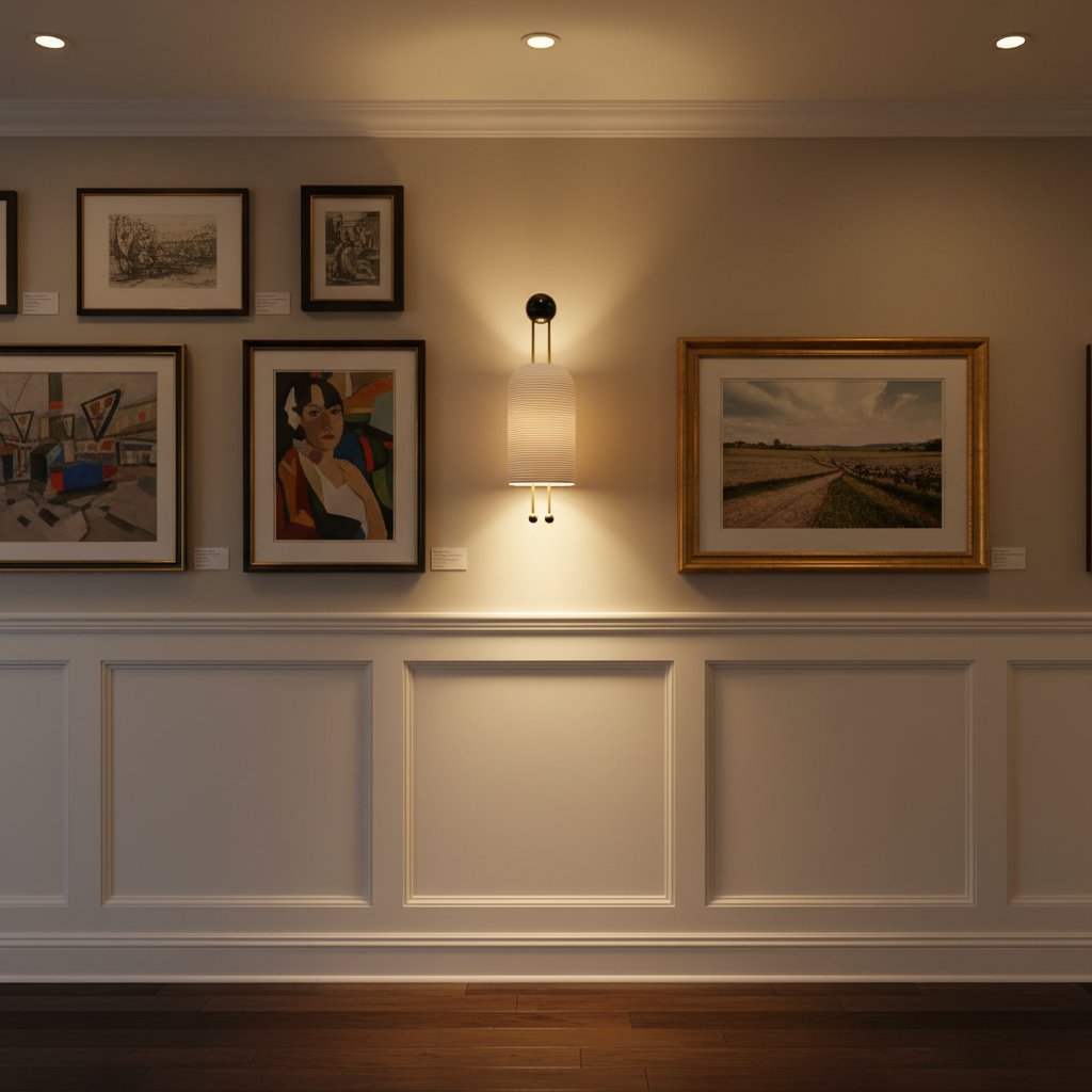 Luster Gaze Artisan Lantern Wall Sconce - American hallway gallery