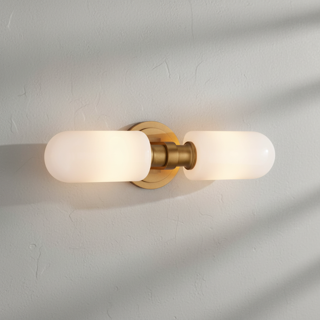 Luster Gaze Aura Twin Sconce - Background Shot