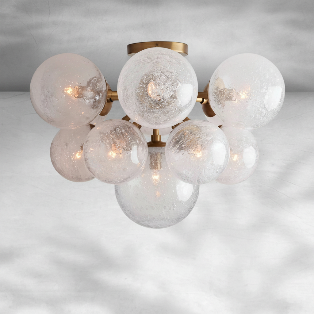 Luster Gaze Mandoza Flushmount - Studio Shot