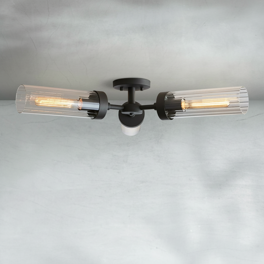 Luster Gaze Timeless Radiance 3-Light Flushmount - Background Shot
