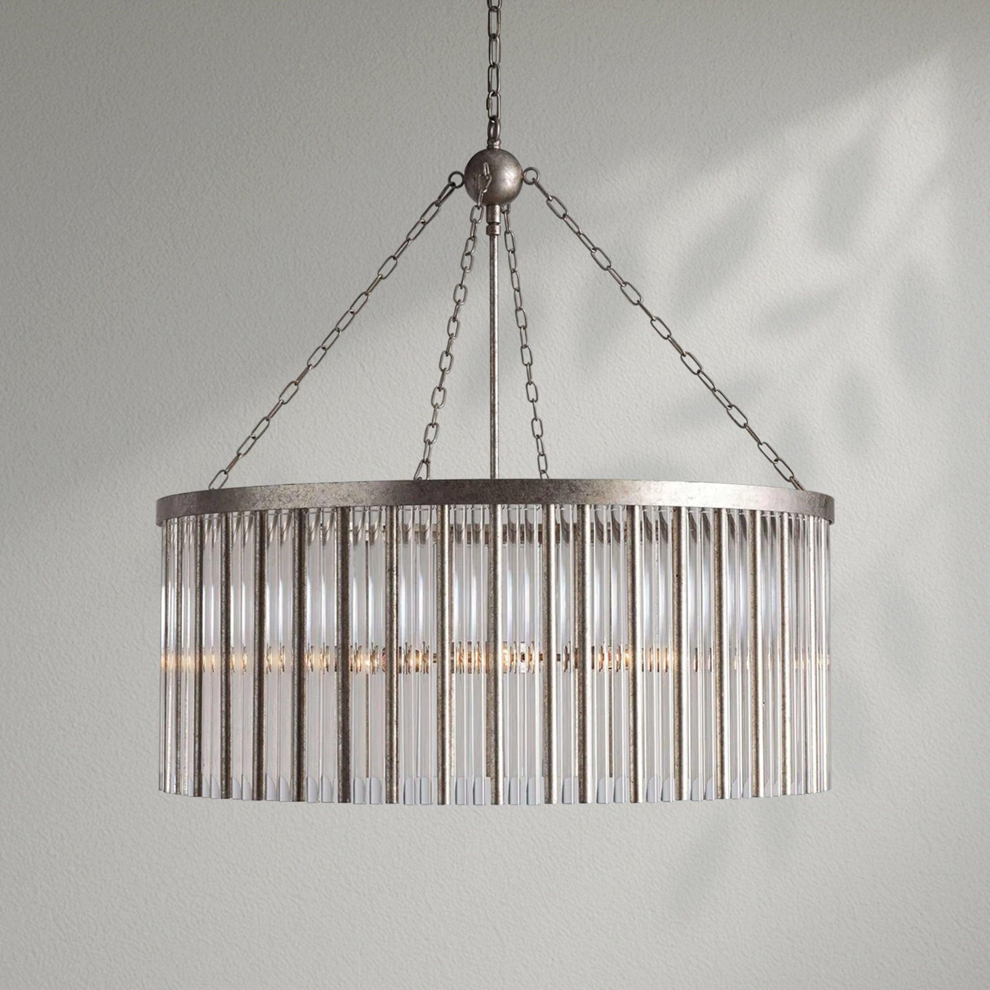 Andalucian Round Chandelier 24"35"
