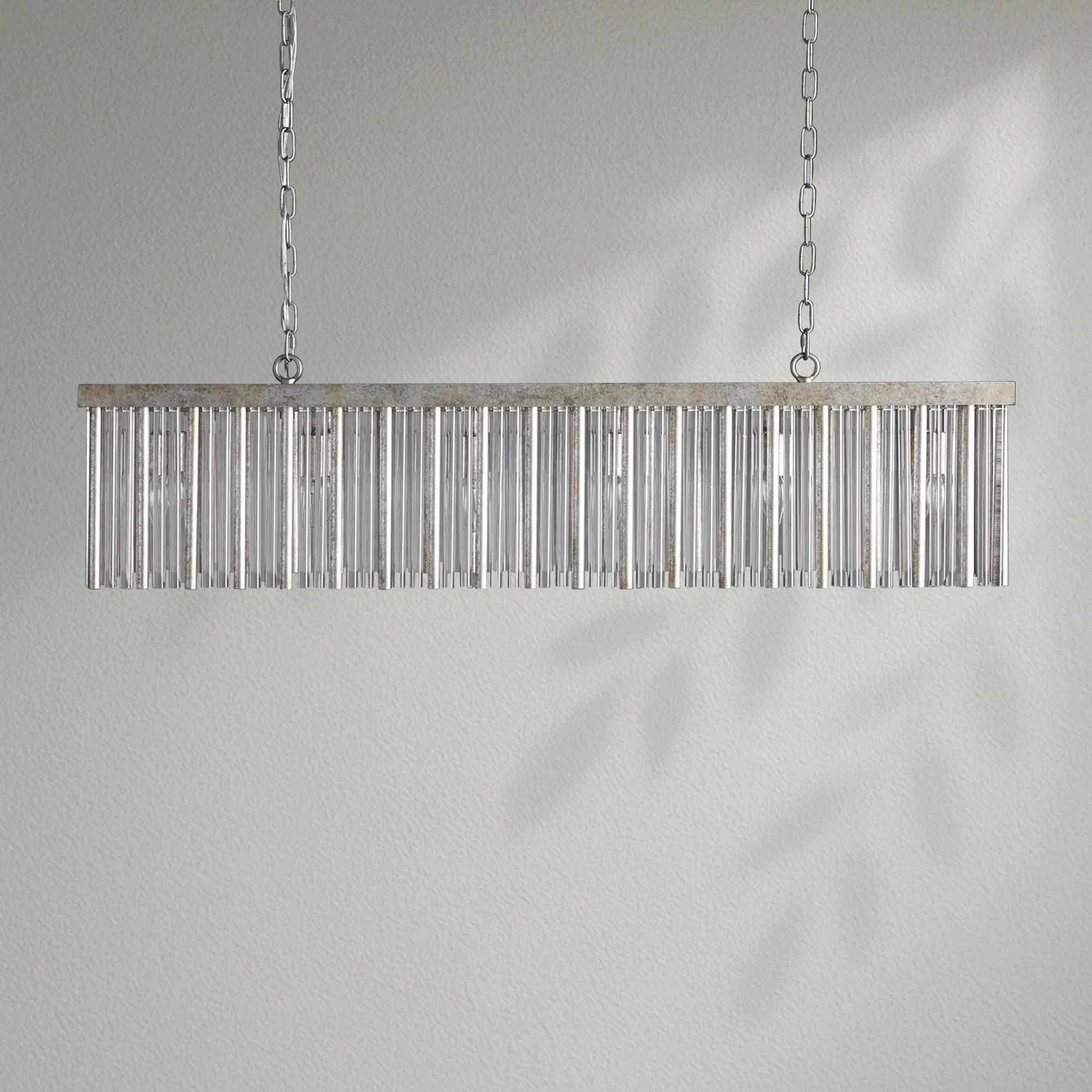 Andalucian Rectangular Chandelier 48''