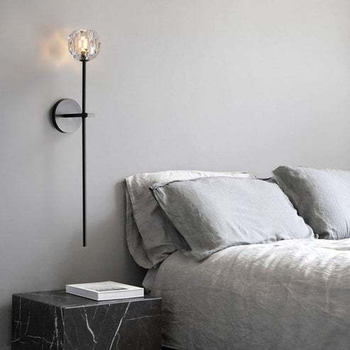 Boule Do Crystal Glass Grand Wall Sconce